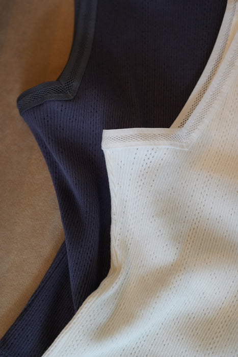 FUMIKA_UCHIDA<br>EYELET RIB STITCH CAMISOLE