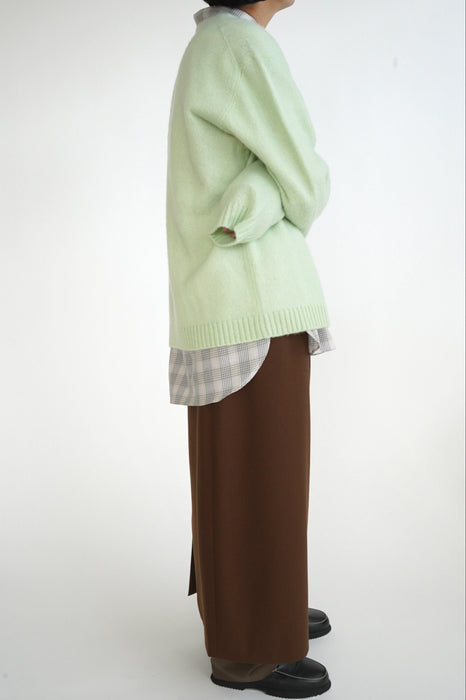 CRISTASEYA<br>NUAGE OVERSIZED SWEATER<br>in MINT