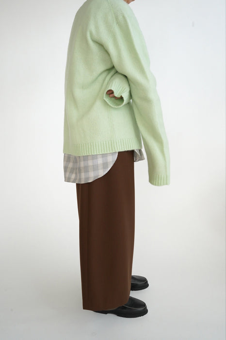 CRISTASEYA<br>NUAGE OVERSIZED SWEATER<br>in MINT