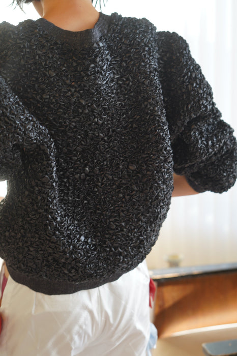 SUPER YAYA<br>SWEATER CRISS CROSS TOP