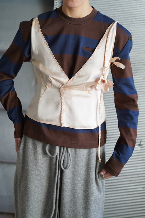 FUMIKA_UCHIDA<br>SILK STAIN CAMISOLE