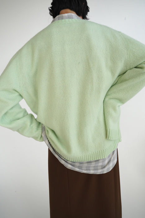 CRISTASEYA<br>NUAGE OVERSIZED SWEATER<br>in MINT