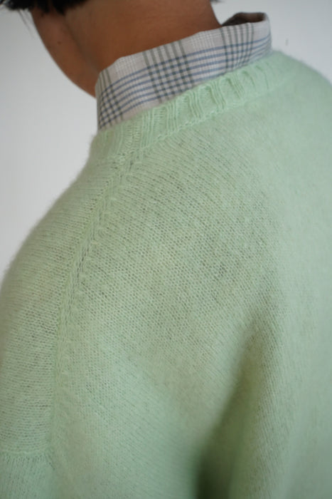 CRISTASEYA<br>NUAGE OVERSIZED SWEATER<br>in MINT