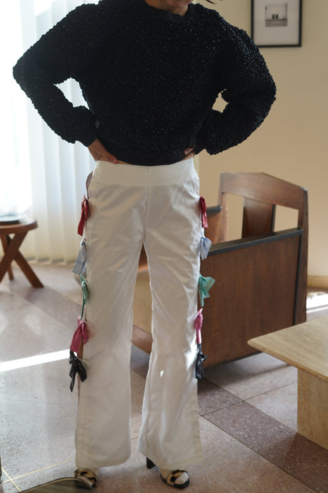 SUPER YAYA<br>SWEATER CRISS CROSS TOP
