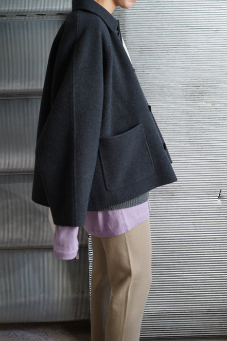 EXTREME CASHMERE<br>n°448 walker short<br>in SHADOW