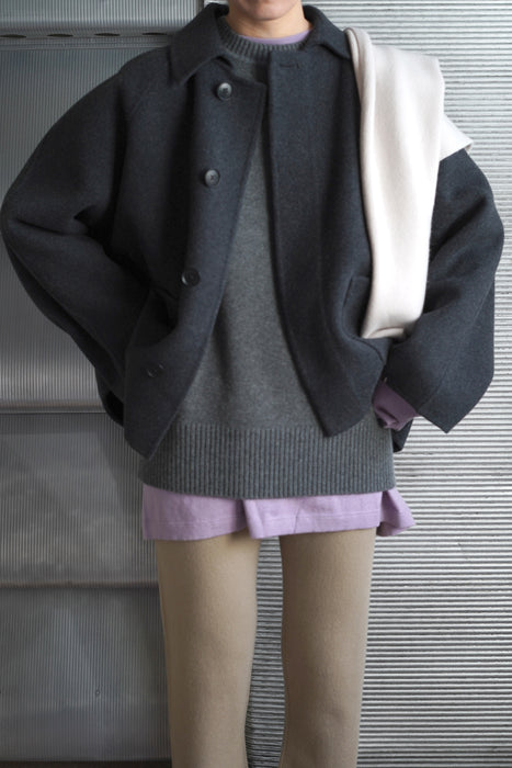 EXTREME CASHMERE<br>n°448 walker short<br>in SHADOW