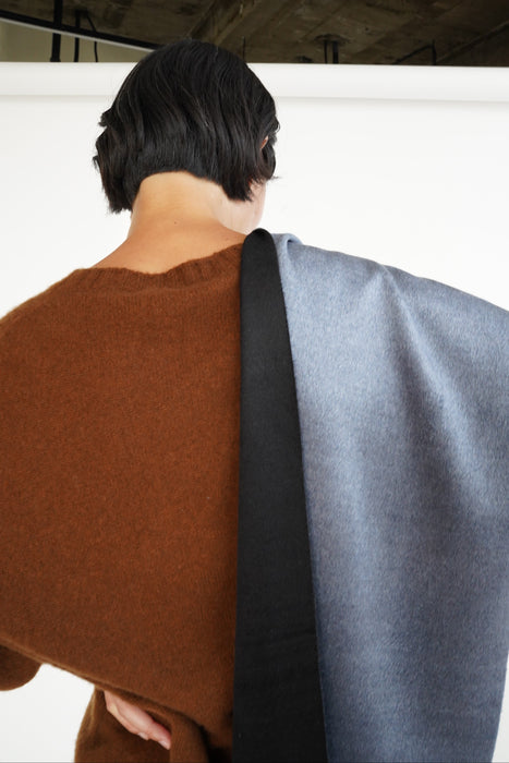CRISTASEYA<br>NUAGE OVERSIZED SWEATER<br>in NOISETTE
