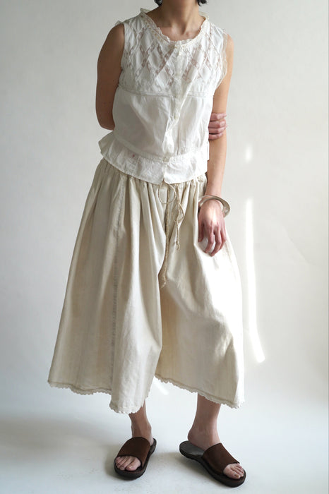 ANTIQUE<BR>TRANSYLVANIAN LINEN TROUSERS<BR><BR>SOLD OUT