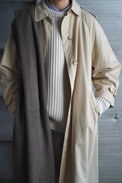 VINTAGE<BR>LONG TRENCH COAT