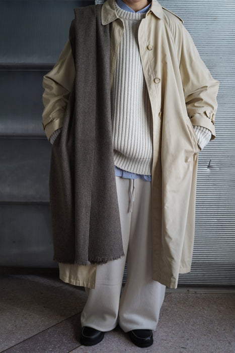 VINTAGE<BR>LONG TRENCH COAT
