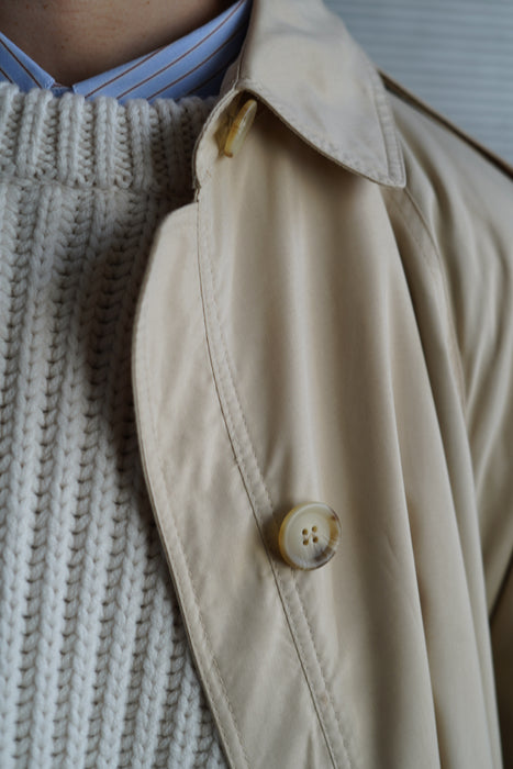 VINTAGE<BR>LONG TRENCH COAT