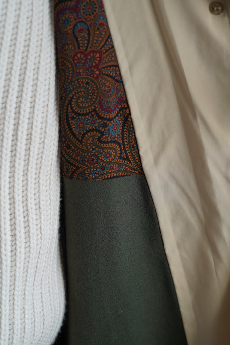 VINTAGE<BR>LONG TRENCH COAT