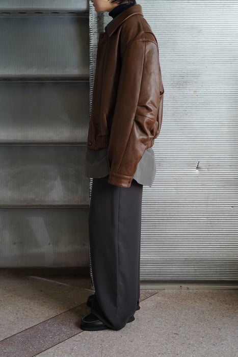 FUMIKA_UCHIDA<br>SHEEP LEATHER BLOUSON
