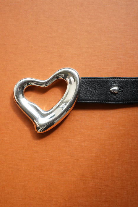 VINTAGE<BR> TIFFANY & CO. by ELSA PERETTI <BR>OPEN HEART BELT