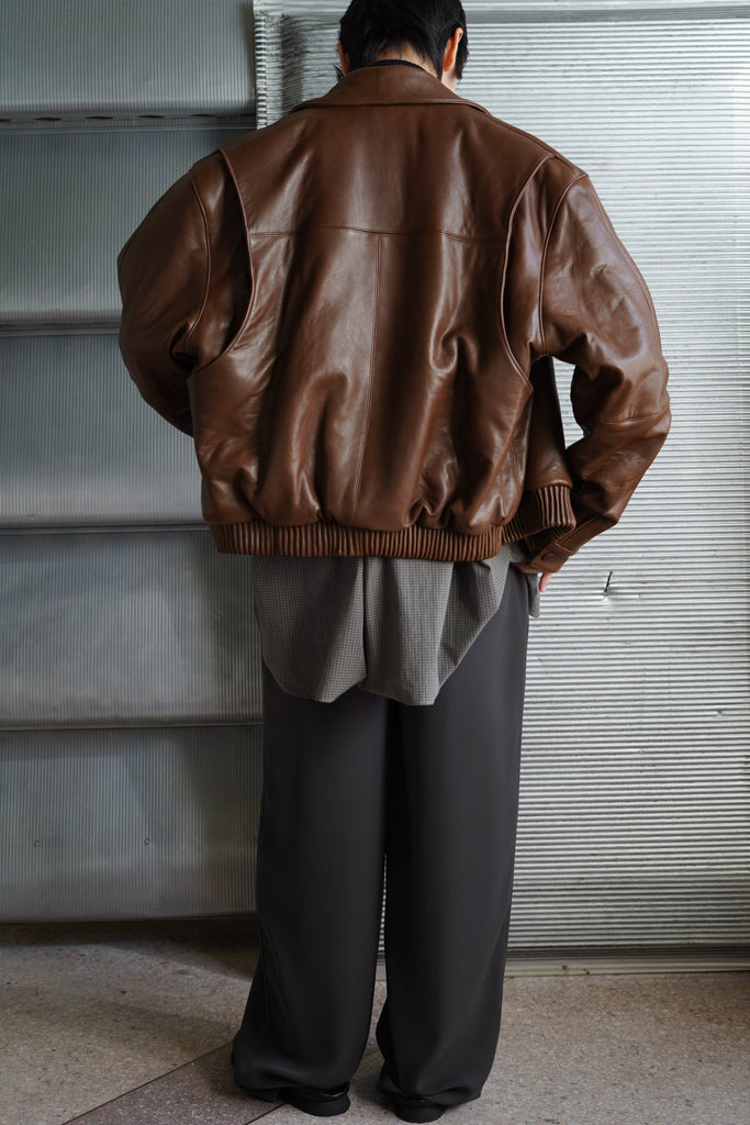 FUMIKA_UCHIDASHEEP LEATHER BLOUSON – PORT