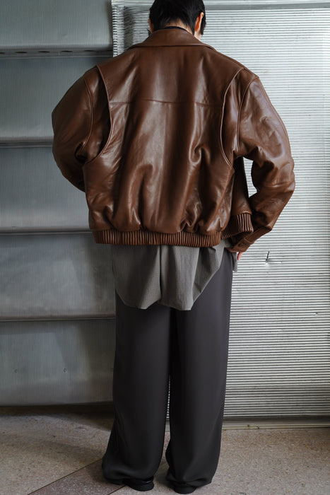 FUMIKA_UCHIDA<br>SHEEP LEATHER BLOUSON