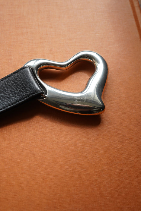 VINTAGE<BR> TIFFANY & CO. by ELSA PERETTI <BR>OPEN HEART BELT