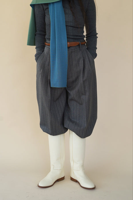 CRISTASEYA<br>LEATHER CAVALIERE BOOTS