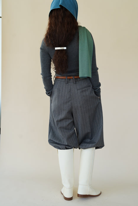 CRISTASEYA<br>LEATHER CAVALIERE BOOTS