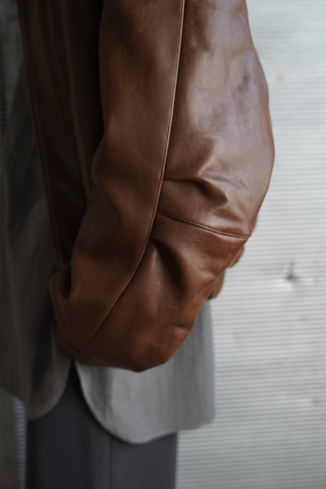 FUMIKA_UCHIDA<br>SHEEP LEATHER BLOUSON