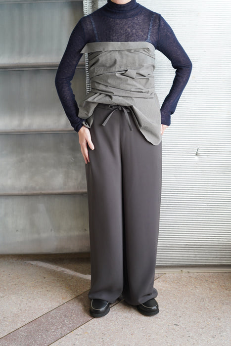 VINTAGE HERMES <br>WIDE LEG PANTS