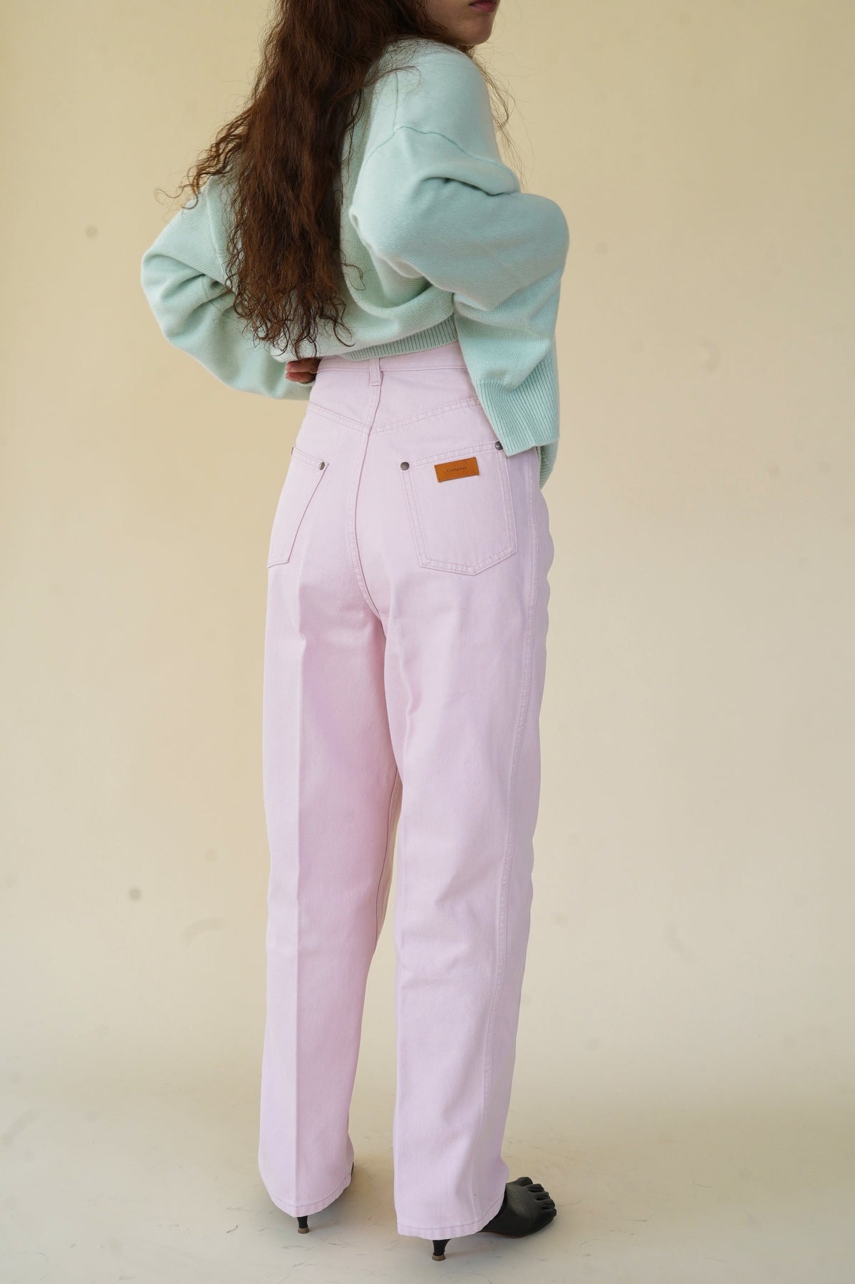 CRISTASEYA HIGH-WAISTED JEANS in SAKURA – PORT