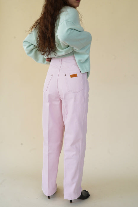 CRISTASEYA<br>HIGH-WAISTED JEANS <br>in SAKURA