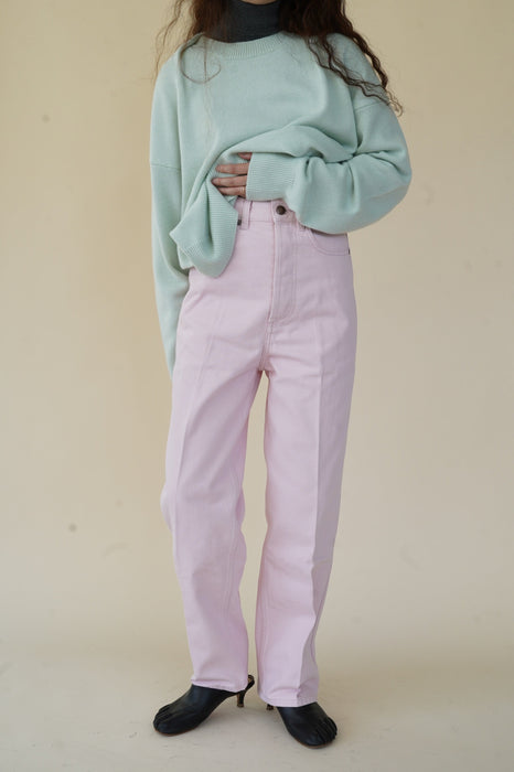 CRISTASEYA<br>HIGH-WAISTED JEANS <br>in SAKURA