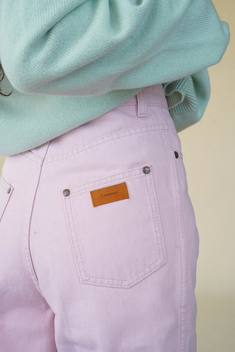 CRISTASEYA<br>HIGH-WAISTED JEANS <br>in SAKURA