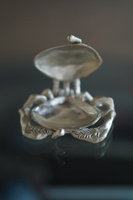 Zoe Mohm for CRISTASEYA<BR>CRAB BOX HAMMERED<BR><BR>SOLD OUT