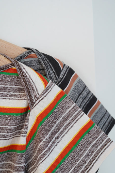 FUMIKA_UCHIDA<br>GRANDRELLE MULTI STRIPE BODYSUIT<br><br>SOLD OUT