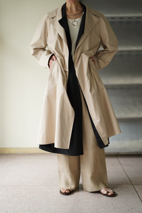 VINTAGE HERMES <br> 2TONE LAYER TRENCH COAT<br><br>SOLD OUT