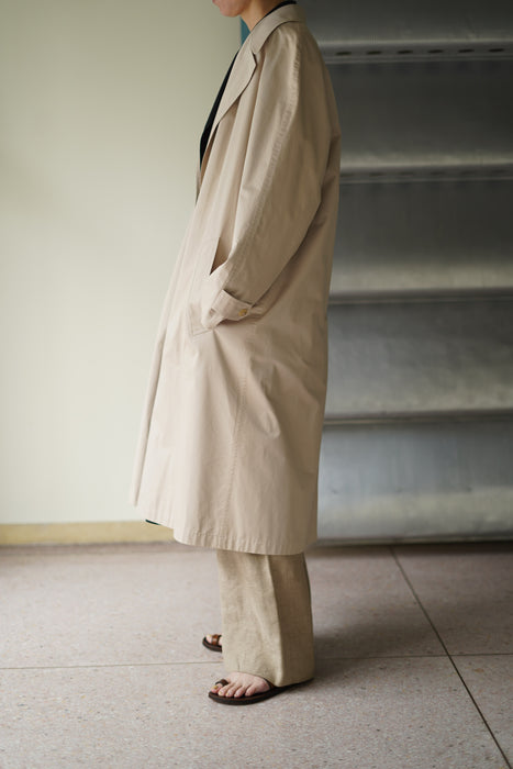 VINTAGE HERMES <br> 2TONE LAYER TRENCH COAT<br><br>SOLD OUT