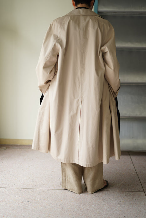 VINTAGE HERMES <br> 2TONE LAYER TRENCH COAT<br><br>SOLD OUT