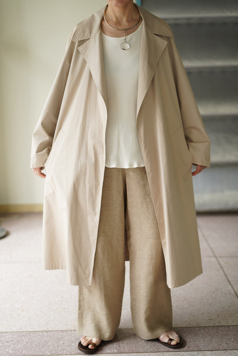 VINTAGE HERMES <br> 2TONE LAYER TRENCH COAT<br><br>SOLD OUT