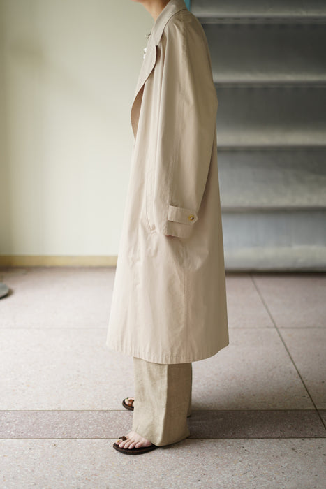 VINTAGE HERMES <br> 2TONE LAYER TRENCH COAT<br><br>SOLD OUT