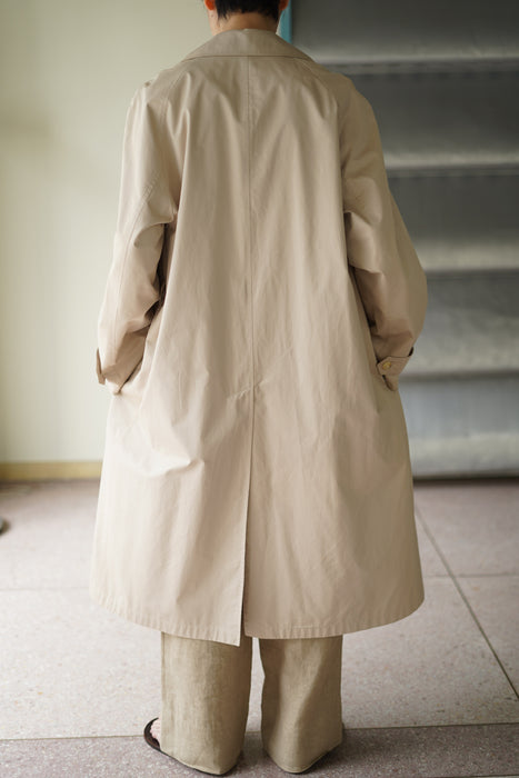 VINTAGE HERMES <br> 2TONE LAYER TRENCH COAT<br><br>SOLD OUT