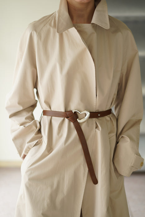 VINTAGE HERMES <br> 2TONE LAYER TRENCH COAT<br><br>SOLD OUT