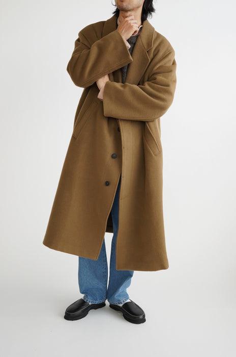 CRISTASEYA<br>BLEACHED DENIM PLEATED TROUSERS