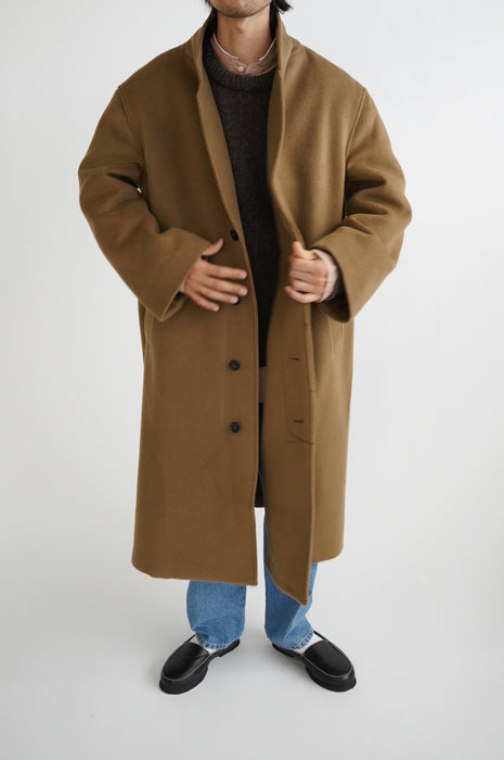 CRISTASEYA<br>OVERSIZED COAT<br>in CAMEL