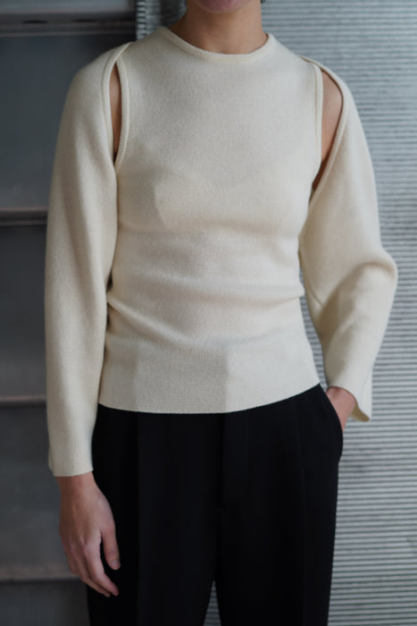 pelleq<br>CASHMERE SILK SLEEVELESS