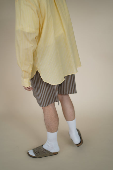 CRISTASEYA<br>MAXI BOXER<br>in BROWN STRIPES