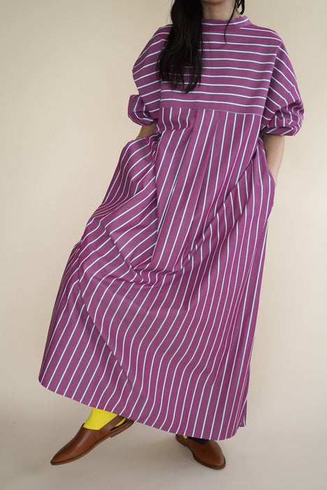 CRISTASEYA<br>SHIRT DRESS WITH GATHERED SLEEVES