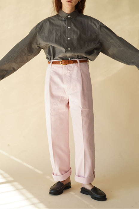 CRISTASEYA<br>PLEATED TROUSERS<br>in SAKURA