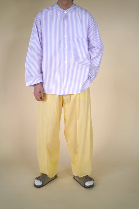 CRISTASEYA<br>MOROCCAN PYJAMA PANTS<br>in YELLOW WITH WHITE STRIPES<br><br>SOLD OUT
