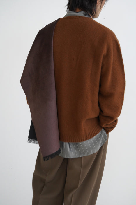 CRISTASEYA<br>NUAGE OVERSIZED SWEATER<br>in NOISETTE