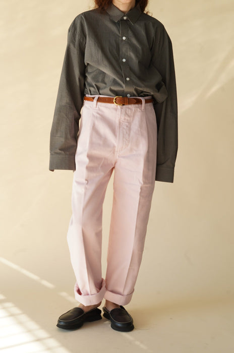 CRISTASEYA<br>PLEATED TROUSERS<br>in SAKURA