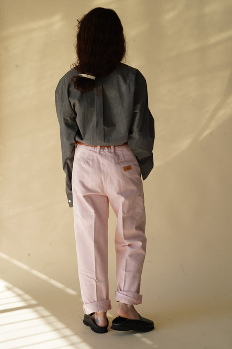 CRISTASEYA<br>PLEATED TROUSERS<br>in SAKURA