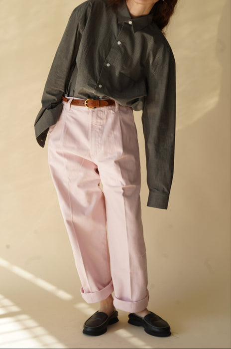 CRISTASEYA<br>PLEATED TROUSERS<br>in SAKURA