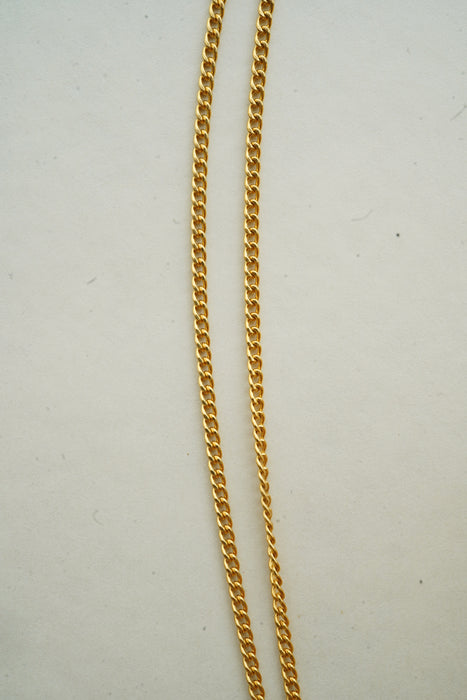 AXEP<br>TAG NECKLACE<br> in GOLD